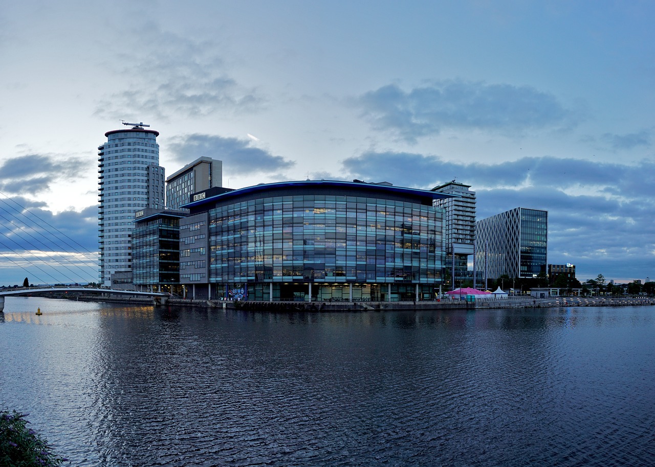 Manchester – Sitz der Wpress Group Ltd