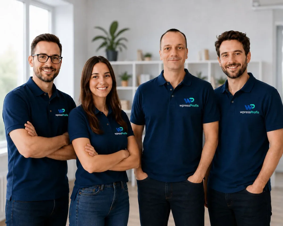 Das Team von WPressProfis im Büro
